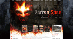 Desktop Screenshot of darrenshan.com